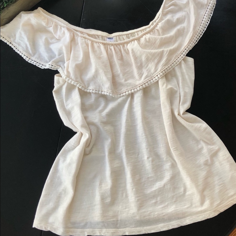 Cream Old Navy top